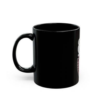 74 Medical Battalion (U.S. Army) Black Coffee Mug-The Sticker Space