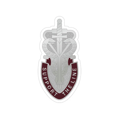 74 Medical Battalion (U.S. Army) Transparent STICKER Die-Cut Vinyl Decal-4 Inch-The Sticker Space