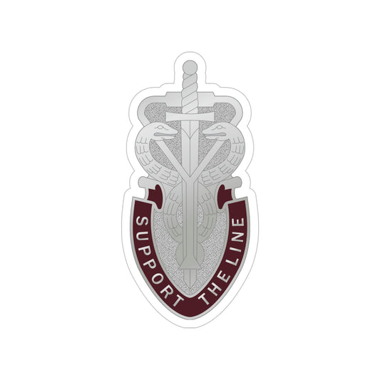 74 Medical Battalion (U.S. Army) Transparent STICKER Die-Cut Vinyl Decal-6 Inch-The Sticker Space