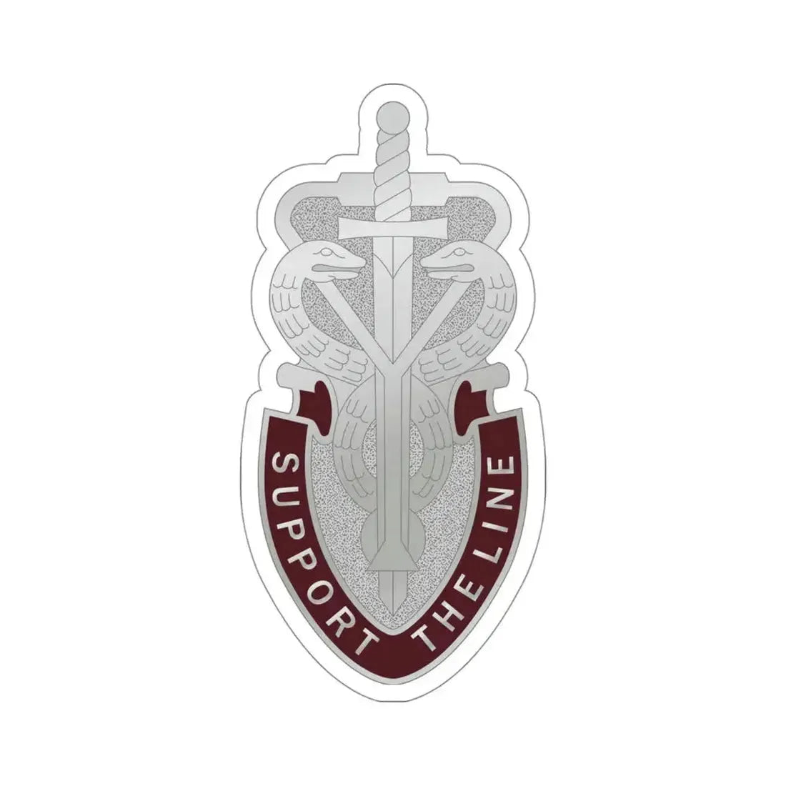 74 Medical Battalion (U.S. Army) STICKER Vinyl Die-Cut Decal 4 Inch - The Sticker Space