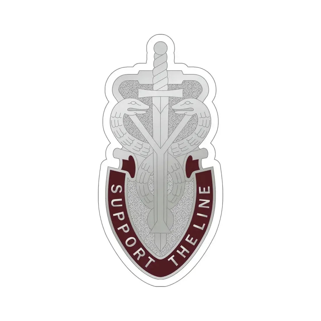 74 Medical Battalion (U.S. Army) STICKER Vinyl Die-Cut Decal 6 Inch - The Sticker Space