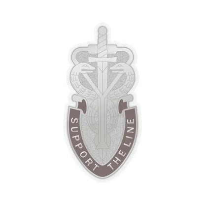 74 Medical Battalion (U.S. Army) STICKER Vinyl Kiss-Cut Decal 3 Inch Transparent - The Sticker Space