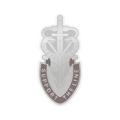 74 Medical Battalion (U.S. Army) STICKER Vinyl Kiss-Cut Decal 6 Inch Transparent - The Sticker Space