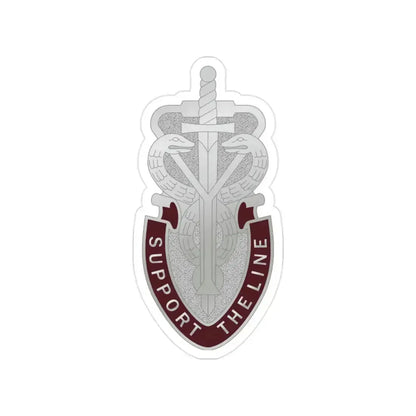 74 Medical Battalion (U.S. Army) Transparent STICKER Die-Cut Vinyl Decal 2 Inch - The Sticker Space
