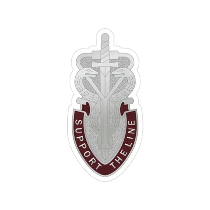 74 Medical Battalion (U.S. Army) Transparent STICKER Die-Cut Vinyl Decal 3 Inch - The Sticker Space