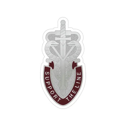 74 Medical Battalion (U.S. Army) Transparent STICKER Die-Cut Vinyl Decal 5 Inch - The Sticker Space