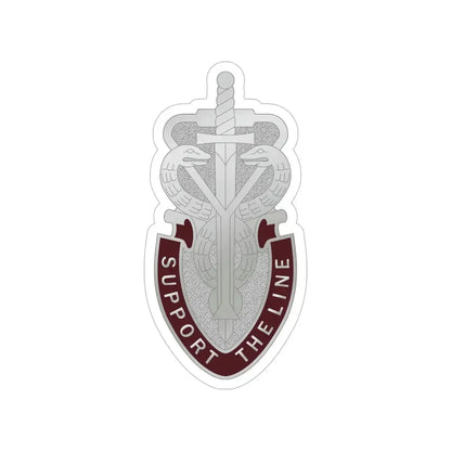 74 Medical Battalion (U.S. Army) Transparent STICKER Die-Cut Vinyl Decal - The Sticker Space