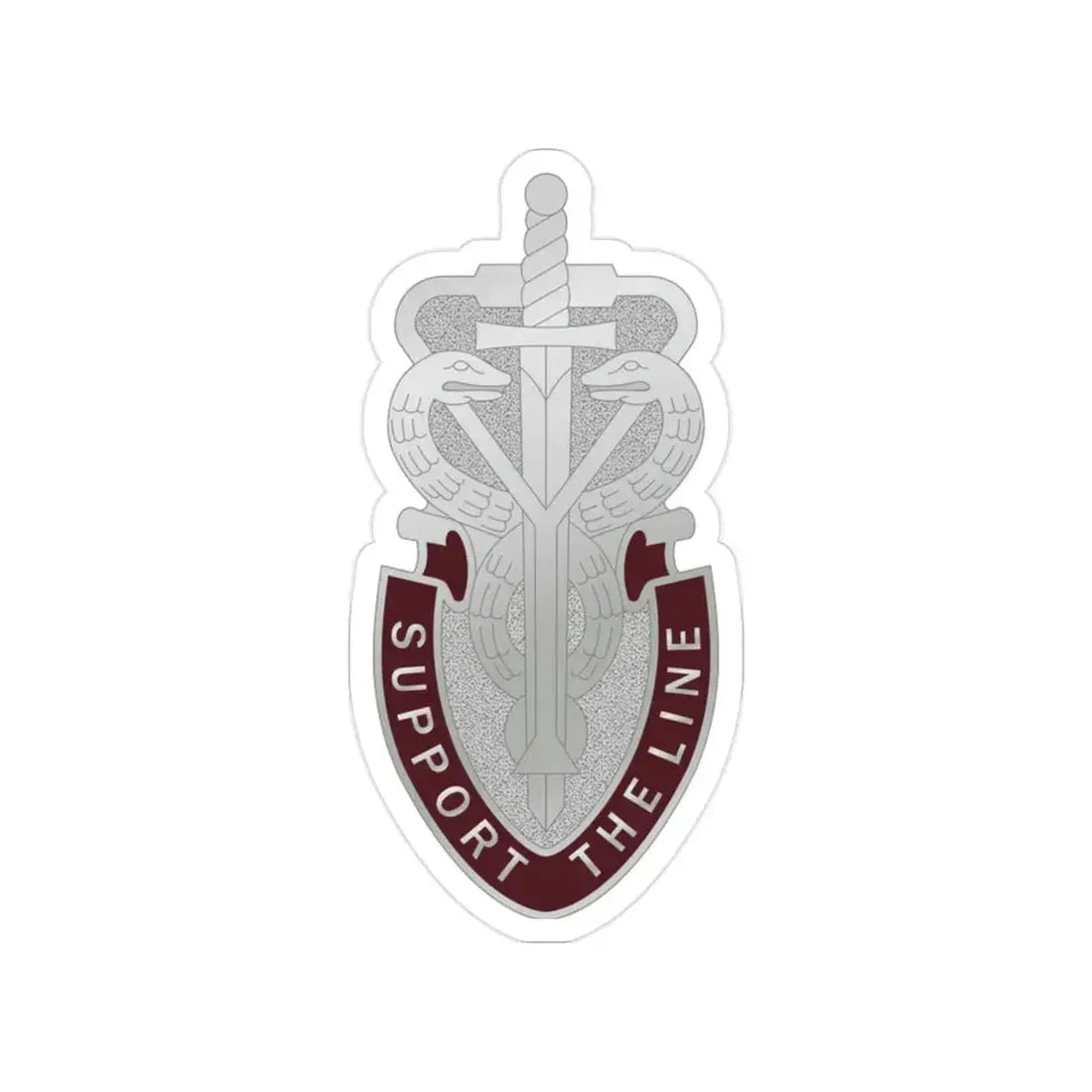 74 Medical Battalion (U.S. Army) Transparent STICKER Die-Cut Vinyl Decal - The Sticker Space