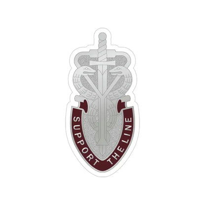 74 Medical Battalion (U.S. Army) Transparent STICKER Die-Cut Vinyl Decal - The Sticker Space