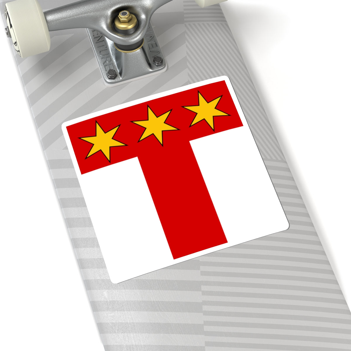CHE Ammann Flag (Switzerland) STICKER Vinyl Kiss-Cut Decal