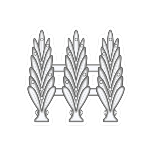 Dominican Republics Military Captain and Lieutenant Rank Insignia (Military Rank) STICKER Vinyl Kiss-Cut Decal