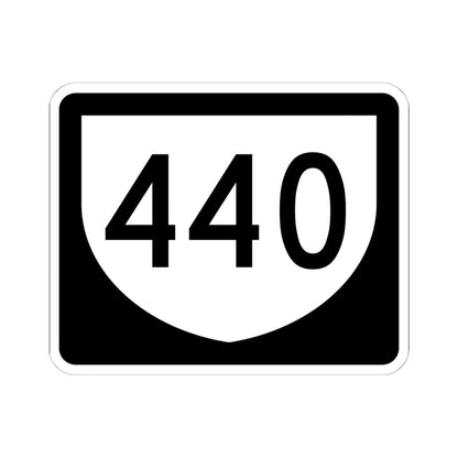 PR urban primary 440 (Puerto Rico) (Road Sign) STICKER Vinyl Kiss-Cut Decal