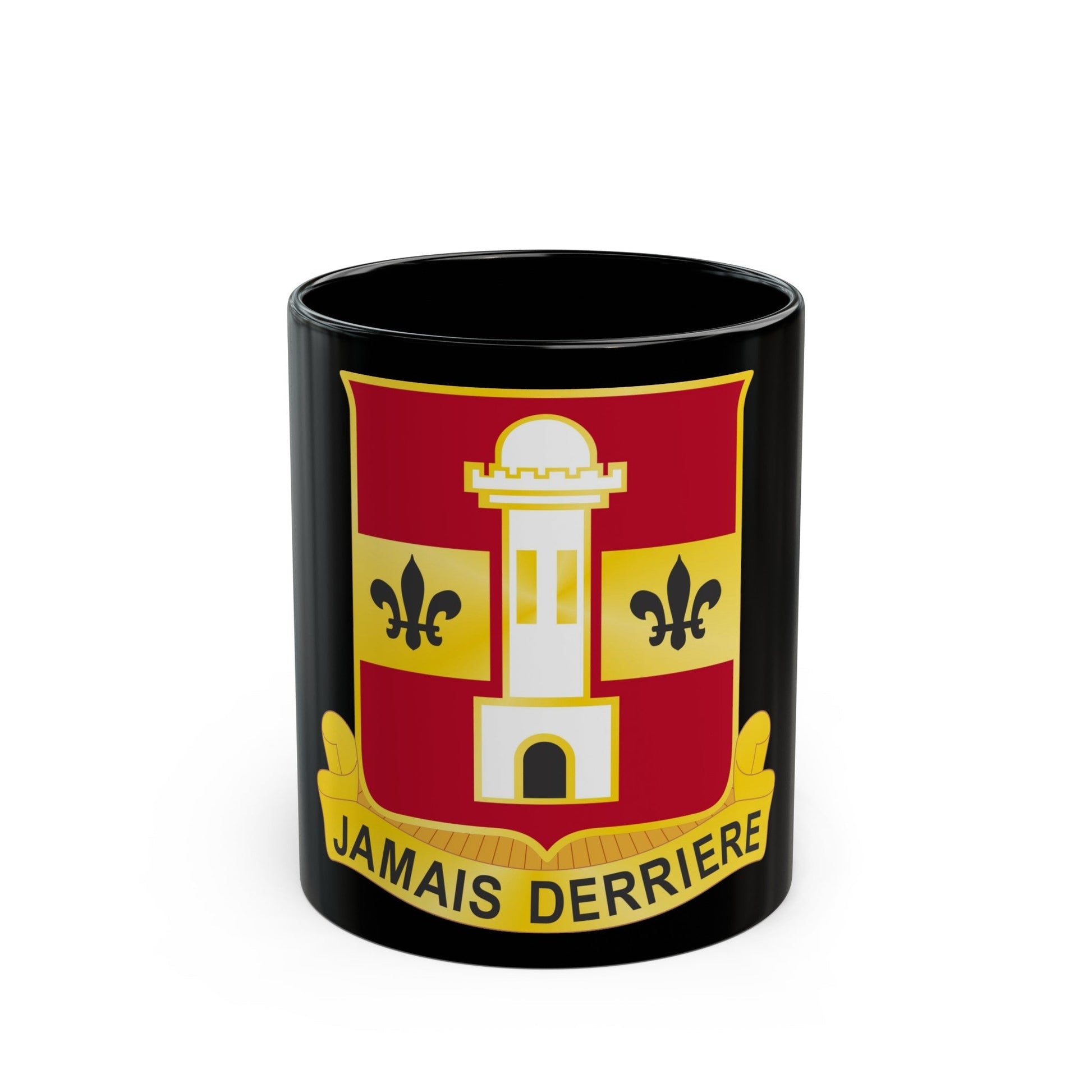 740th Antiaircraft Artillery Gun Battalion (U.S. Army) Black Coffee Mug-11oz-The Sticker Space