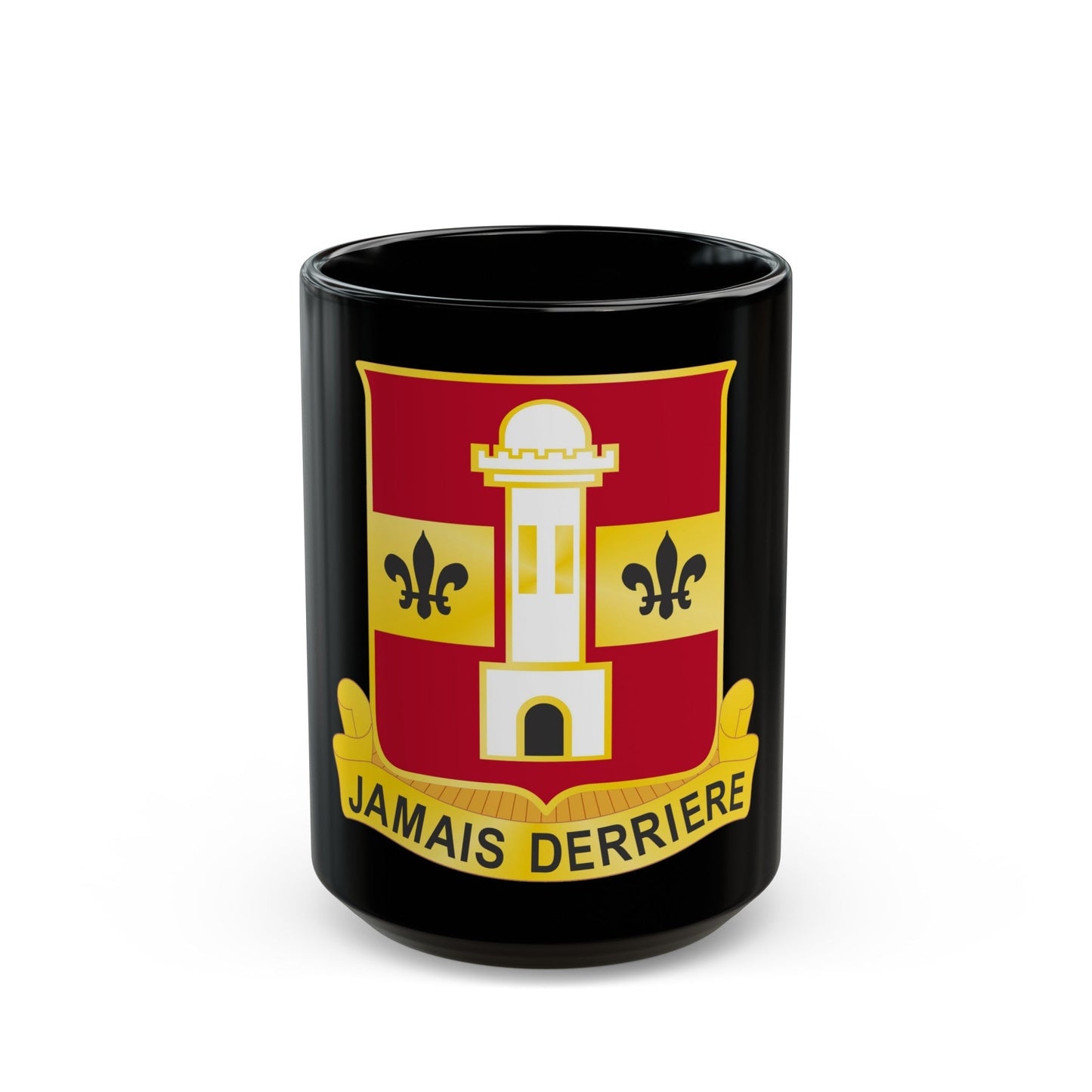 740th Antiaircraft Artillery Gun Battalion (U.S. Army) Black Coffee Mug-15oz-The Sticker Space