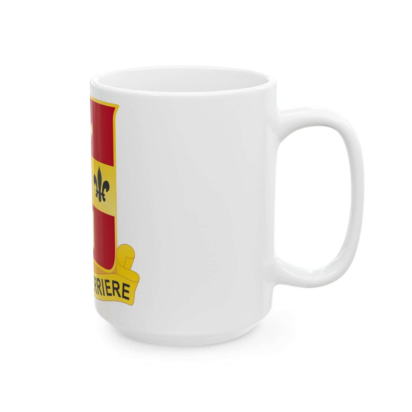 740th Antiaircraft Artillery Gun Battalion (U.S. Army) White Coffee Mug-The Sticker Space