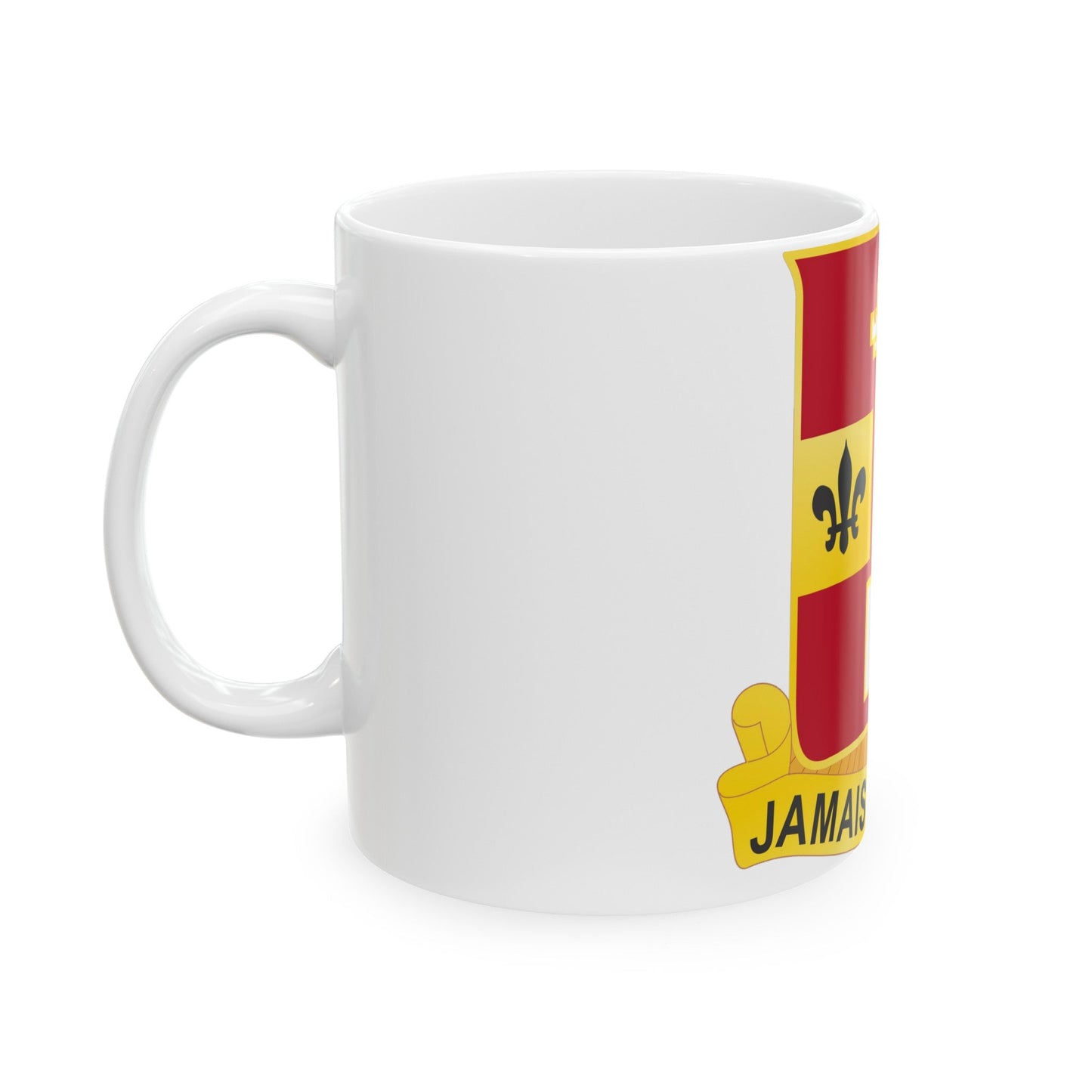 740th Antiaircraft Artillery Gun Battalion (U.S. Army) White Coffee Mug-The Sticker Space