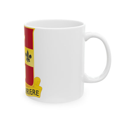 740th Antiaircraft Artillery Gun Battalion (U.S. Army) White Coffee Mug-The Sticker Space