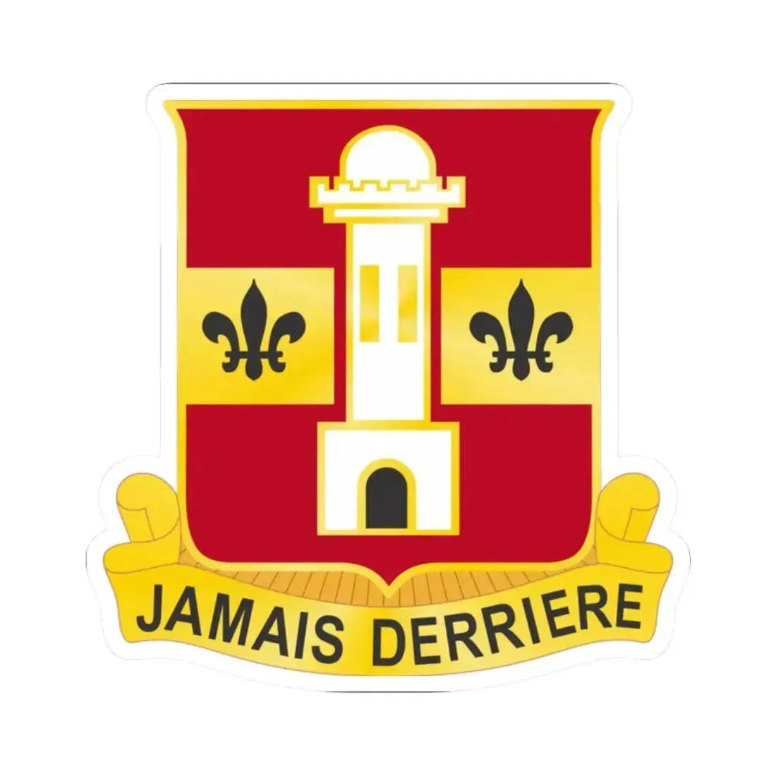 740th Antiaircraft Artillery Gun Battalion (U.S. Army) STICKER Vinyl Kiss-Cut Decal 2 Inch White - The Sticker Space