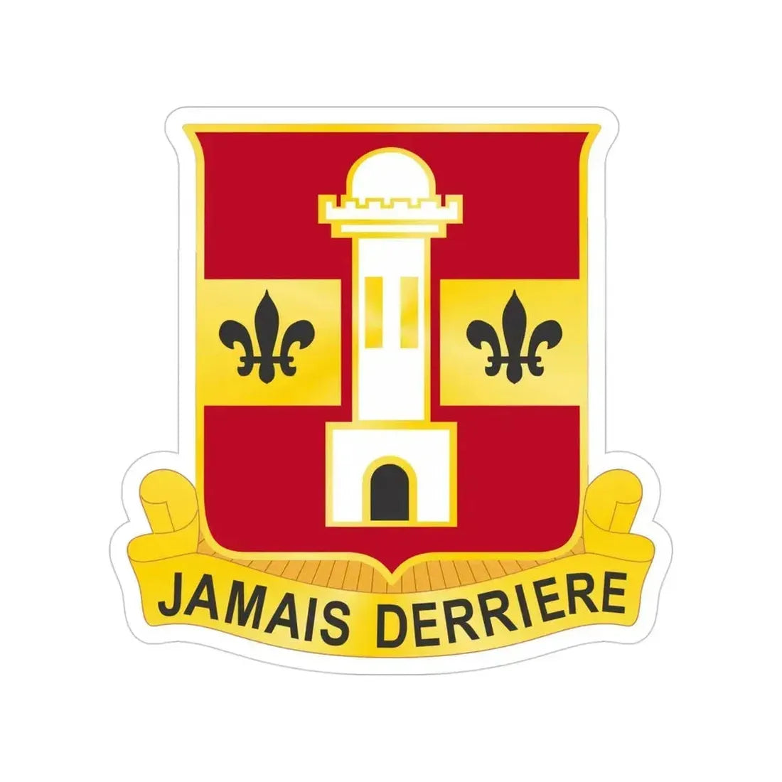 740th Antiaircraft Artillery Gun Battalion (U.S. Army) Transparent STICKER Die-Cut Vinyl Decal 4 Inch - The Sticker Space