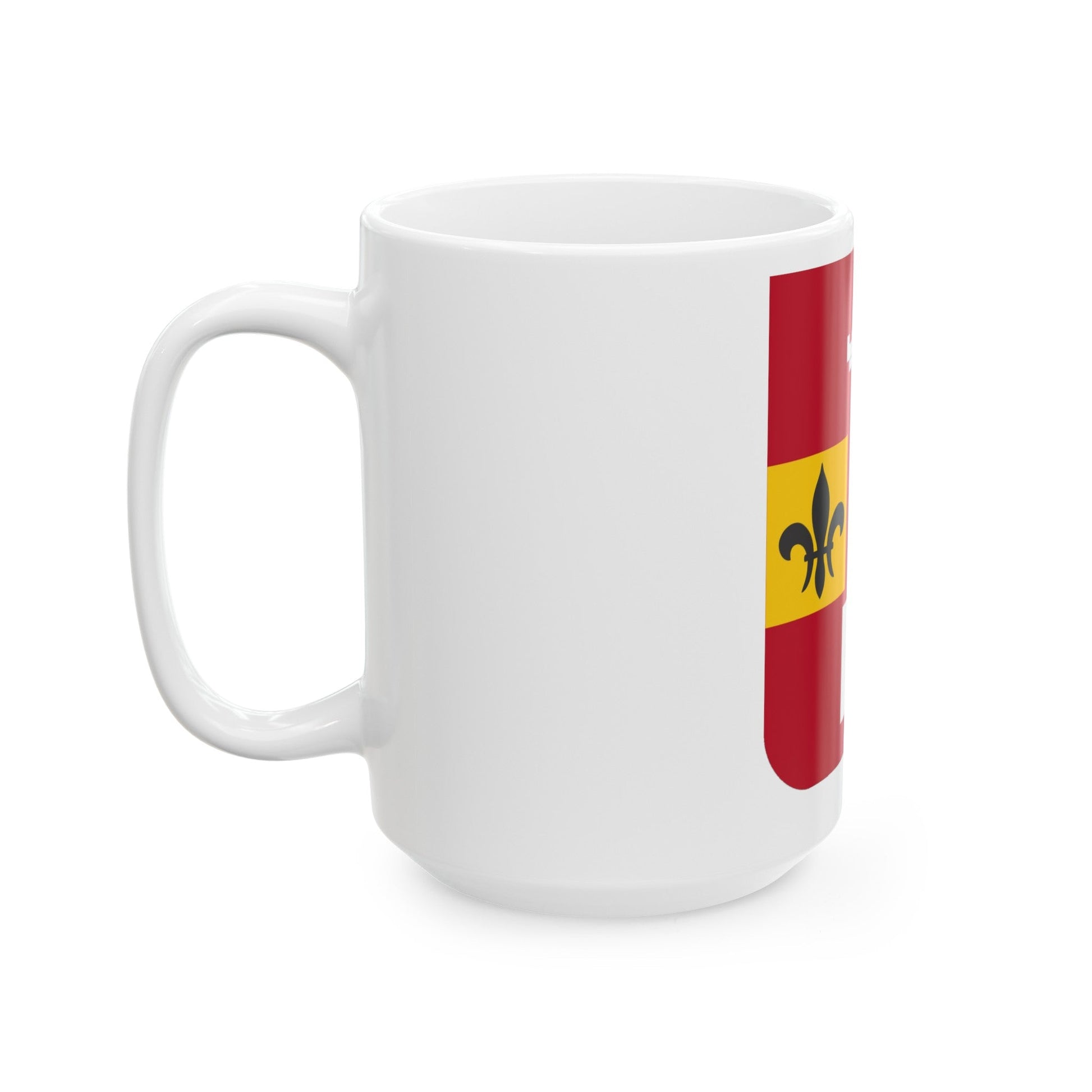 740th Antiaircraft Artillery Gun Battalion v2 (U.S. Army) White Coffee Mug-The Sticker Space