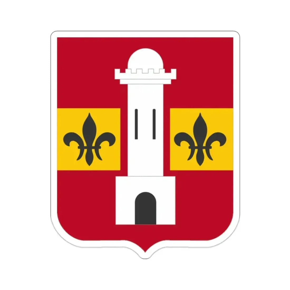 740th Antiaircraft Artillery Gun Battalion v2 (U.S. Army) STICKER Vinyl Die-Cut Decal 2 Inch - The Sticker Space