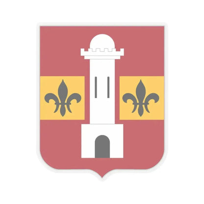 740th Antiaircraft Artillery Gun Battalion v2 (U.S. Army) STICKER Vinyl Kiss-Cut Decal 3 Inch Transparent - The Sticker Space