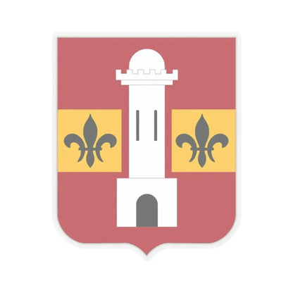 740th Antiaircraft Artillery Gun Battalion v2 (U.S. Army) STICKER Vinyl Kiss-Cut Decal 4 Inch Transparent - The Sticker Space