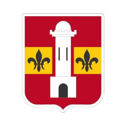 740th Antiaircraft Artillery Gun Battalion v2 (U.S. Army) STICKER Vinyl Kiss-Cut Decal 4 Inch White - The Sticker Space