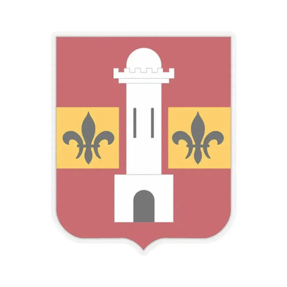 740th Antiaircraft Artillery Gun Battalion v2 (U.S. Army) STICKER Vinyl Kiss-Cut Decal 6 Inch Transparent - The Sticker Space