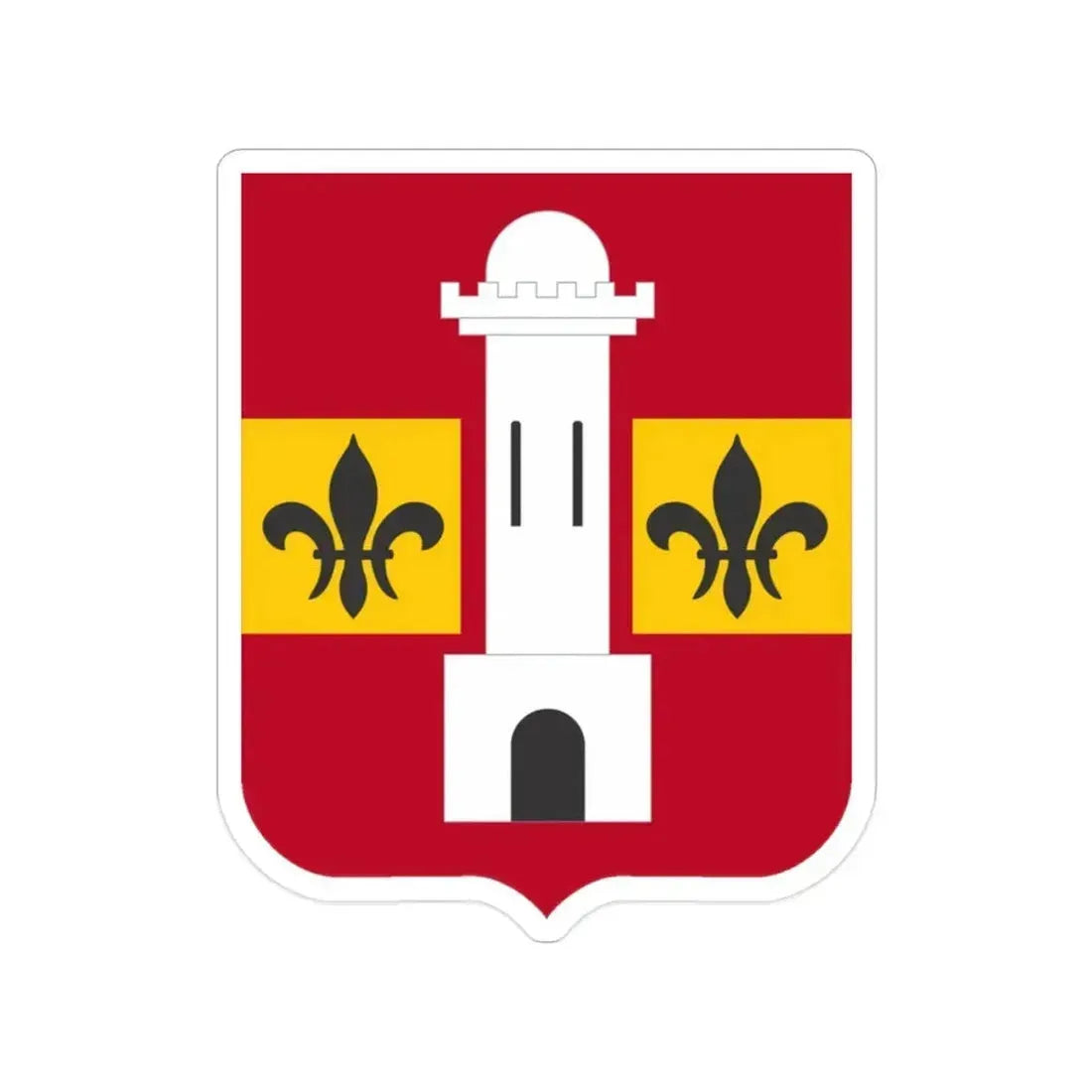 740th Antiaircraft Artillery Gun Battalion v2 (U.S. Army) Transparent STICKER Die-Cut Vinyl Decal 2 Inch - The Sticker Space