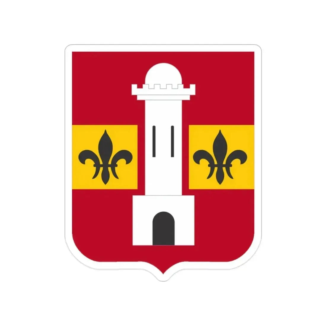 740th Antiaircraft Artillery Gun Battalion v2 (U.S. Army) Transparent STICKER Die-Cut Vinyl Decal 2 Inch - The Sticker Space