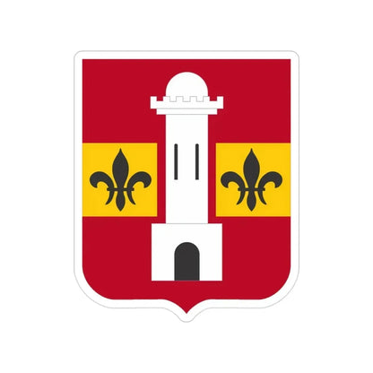 740th Antiaircraft Artillery Gun Battalion v2 (U.S. Army) Transparent STICKER Die-Cut Vinyl Decal 3 Inch - The Sticker Space