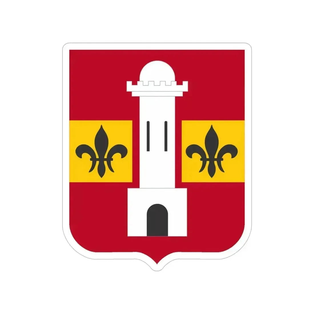 740th Antiaircraft Artillery Gun Battalion v2 (U.S. Army) Transparent STICKER Die-Cut Vinyl Decal 5 Inch - The Sticker Space