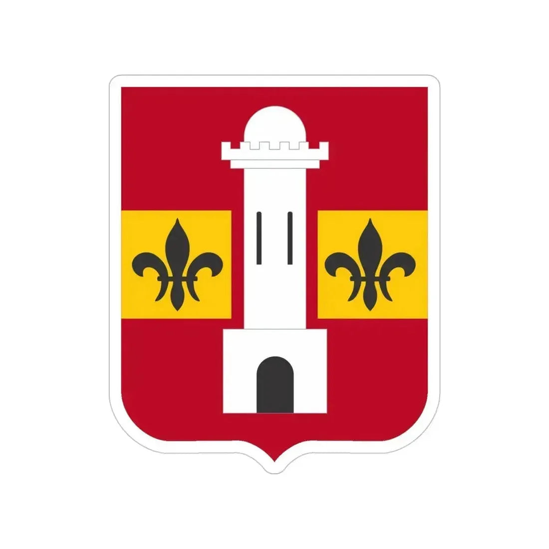 740th Antiaircraft Artillery Gun Battalion v2 (U.S. Army) Transparent STICKER Die-Cut Vinyl Decal 5 Inch - The Sticker Space