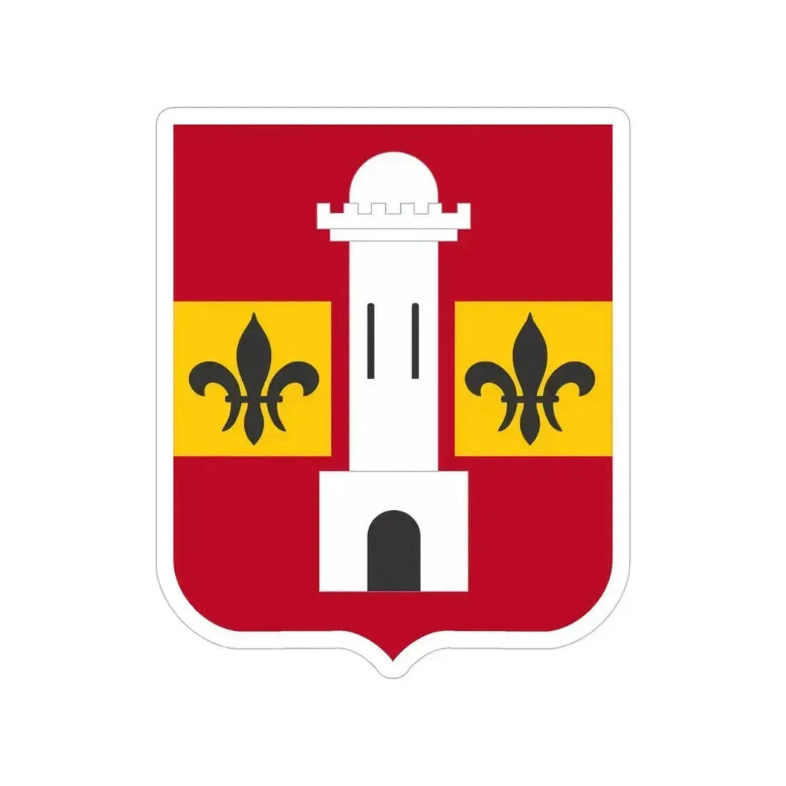 740th Antiaircraft Artillery Gun Battalion v2 (U.S. Army) Transparent STICKER Die-Cut Vinyl Decal 6 Inch - The Sticker Space