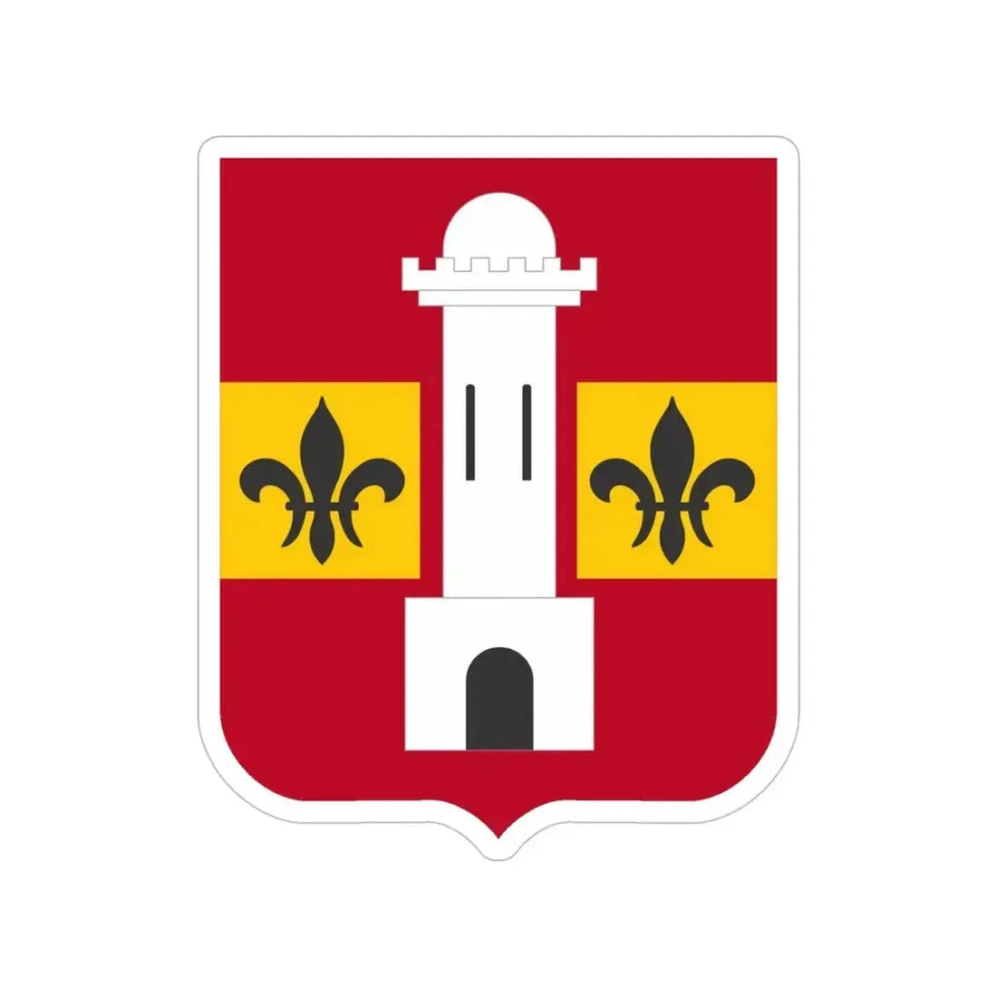 740th Antiaircraft Artillery Gun Battalion v2 (U.S. Army) Transparent STICKER Die-Cut Vinyl Decal - The Sticker Space