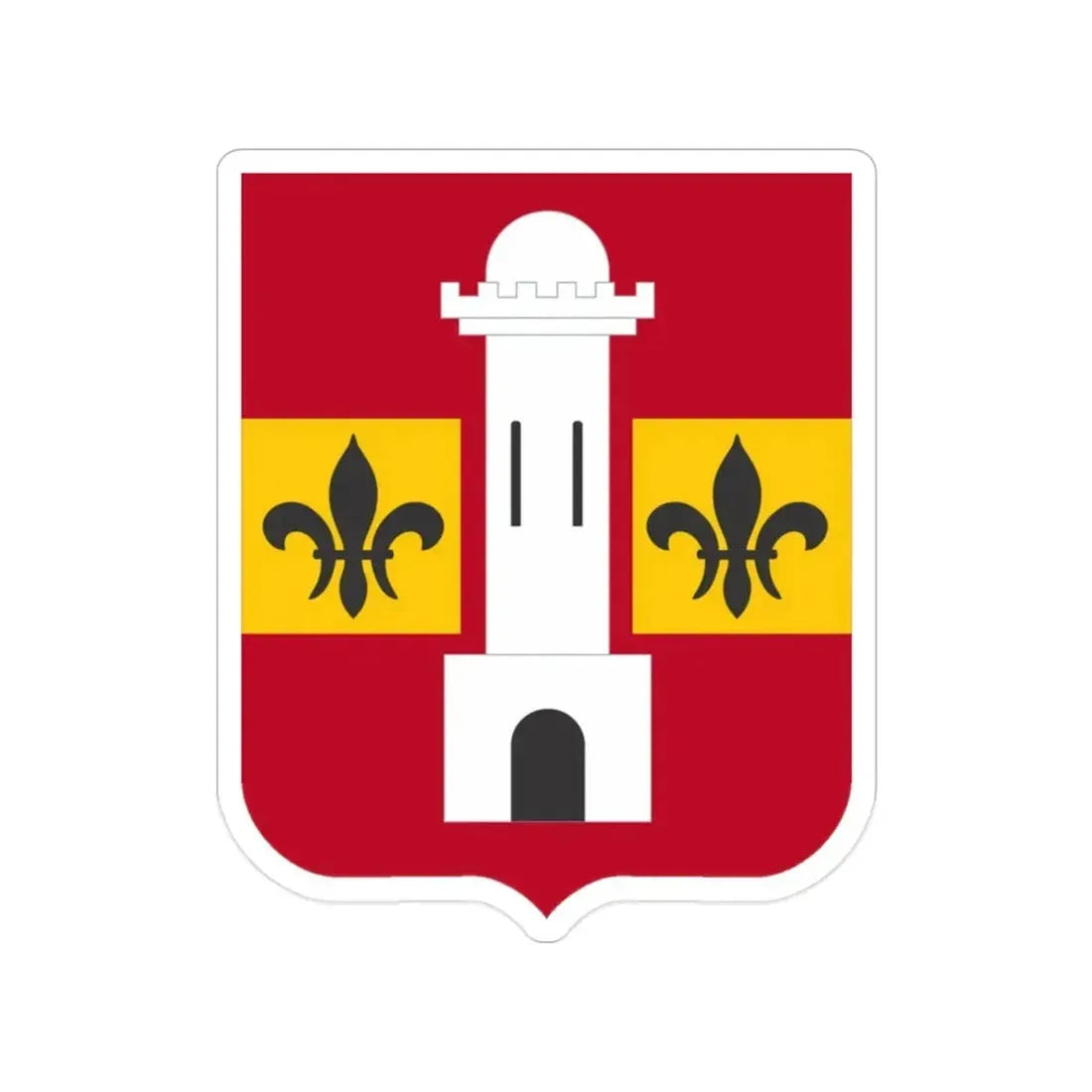 740th Antiaircraft Artillery Gun Battalion v2 (U.S. Army) Transparent STICKER Die-Cut Vinyl Decal - The Sticker Space