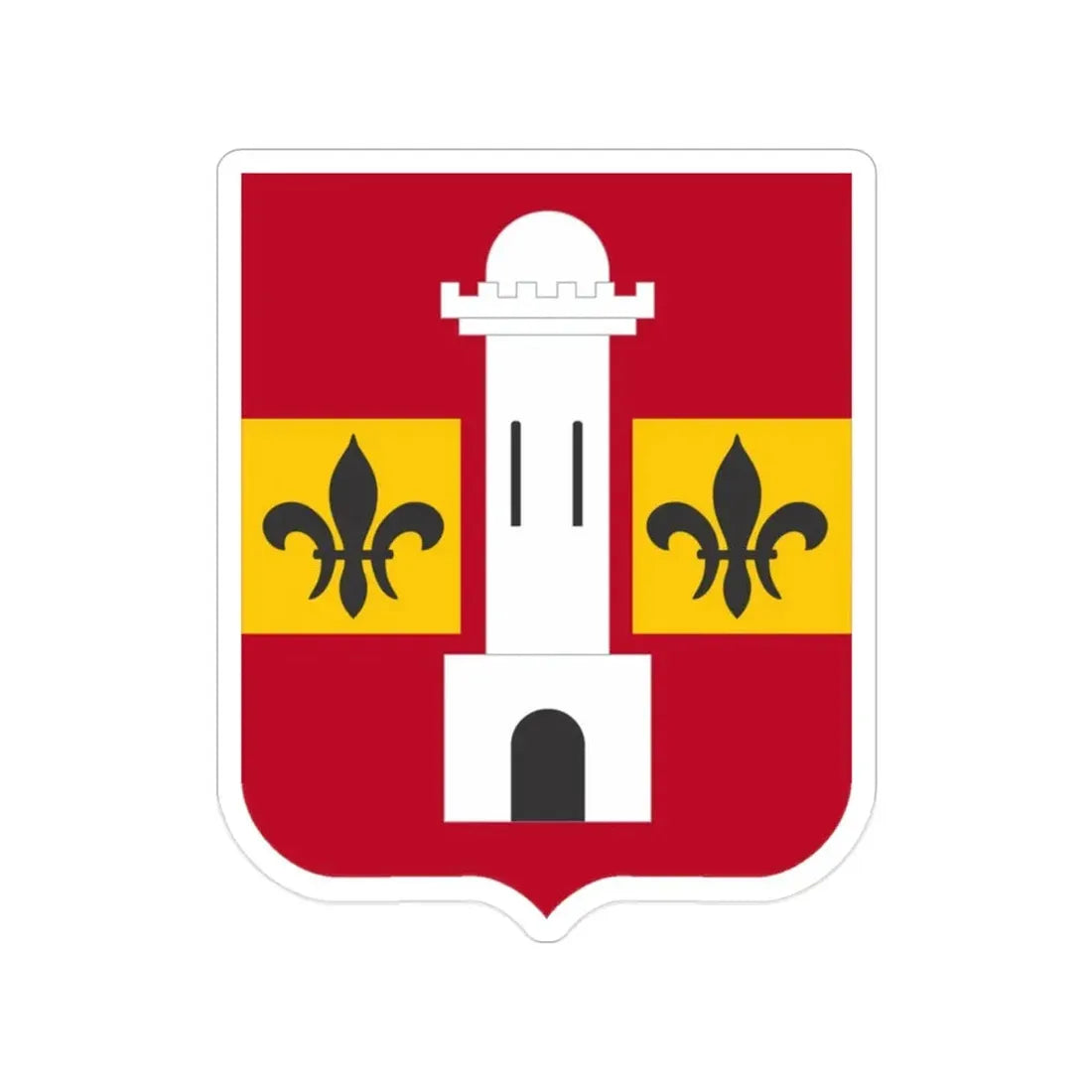 740th Antiaircraft Artillery Gun Battalion v2 (U.S. Army) Transparent STICKER Die-Cut Vinyl Decal - The Sticker Space