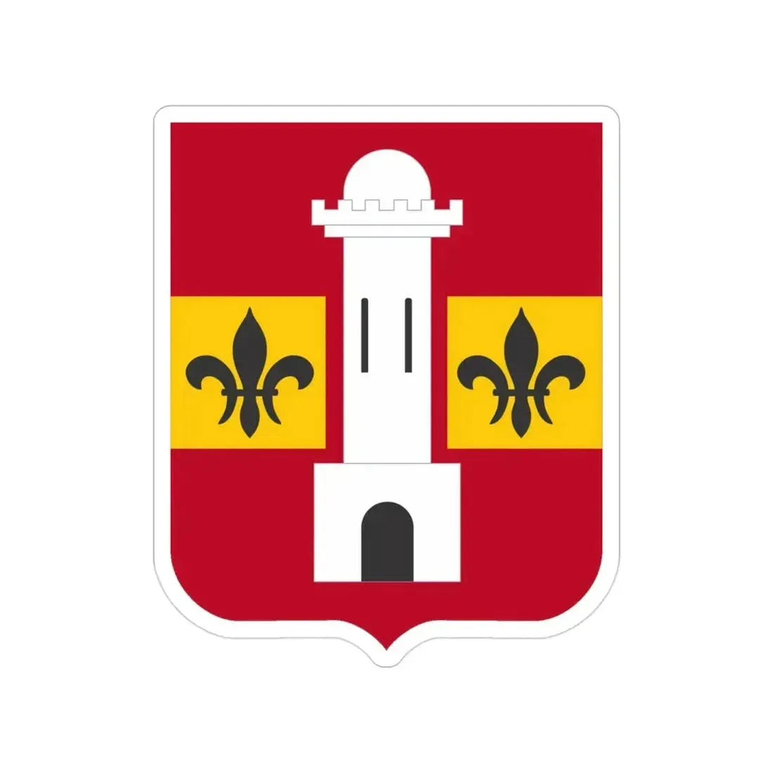 740th Antiaircraft Artillery Gun Battalion v2 (U.S. Army) Transparent STICKER Die-Cut Vinyl Decal - The Sticker Space