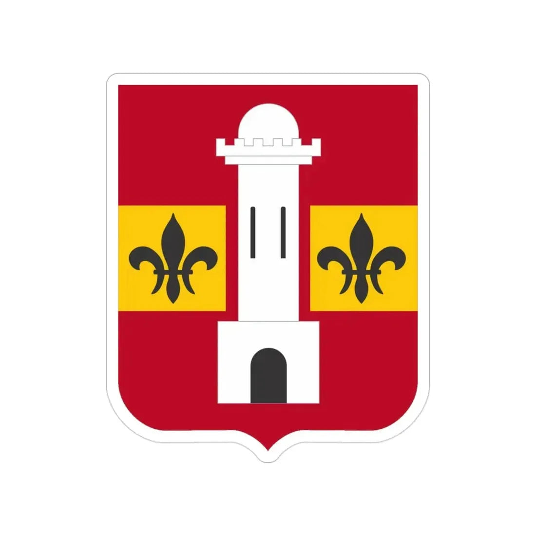 740th Antiaircraft Artillery Gun Battalion v2 (U.S. Army) Transparent STICKER Die-Cut Vinyl Decal - The Sticker Space