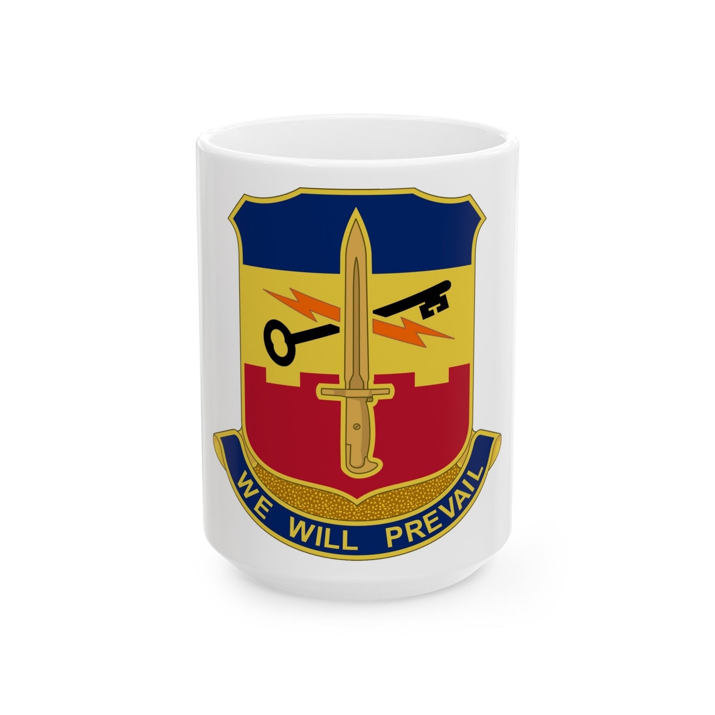 741 Engineer Battalion (U.S. Army) White Coffee Mug-15oz-The Sticker Space