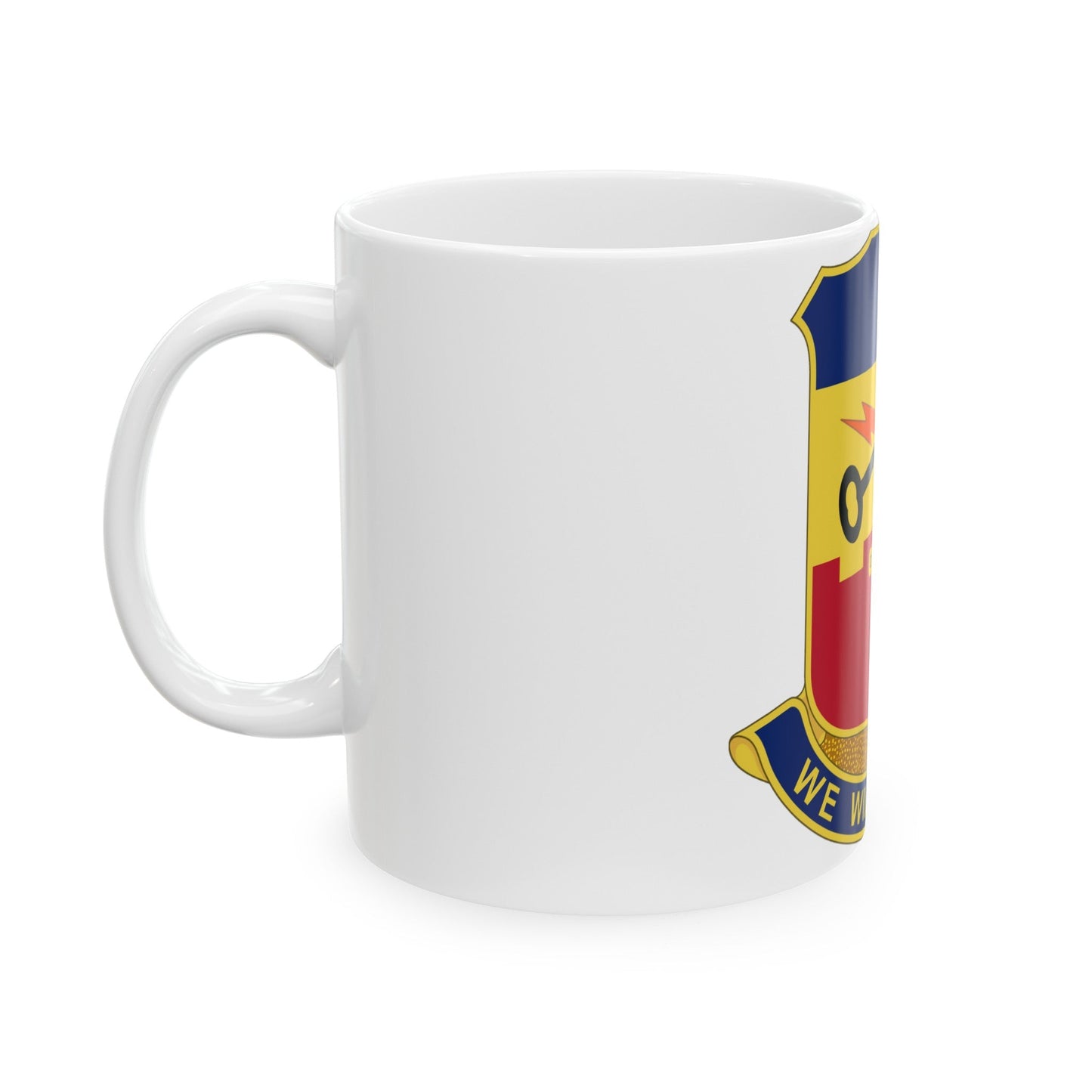 741 Engineer Battalion (U.S. Army) White Coffee Mug-The Sticker Space