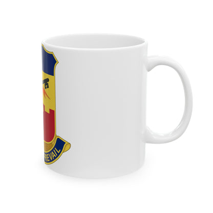 741 Engineer Battalion (U.S. Army) White Coffee Mug-The Sticker Space