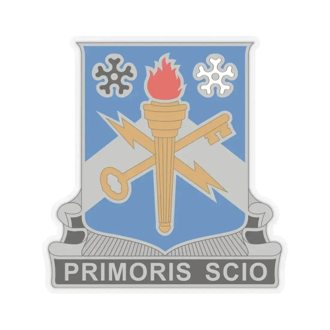 741 Military Intelligence Battalion (U.S. Army) STICKER Vinyl Kiss-Cut Decal 3 Inch Transparent - The Sticker Space