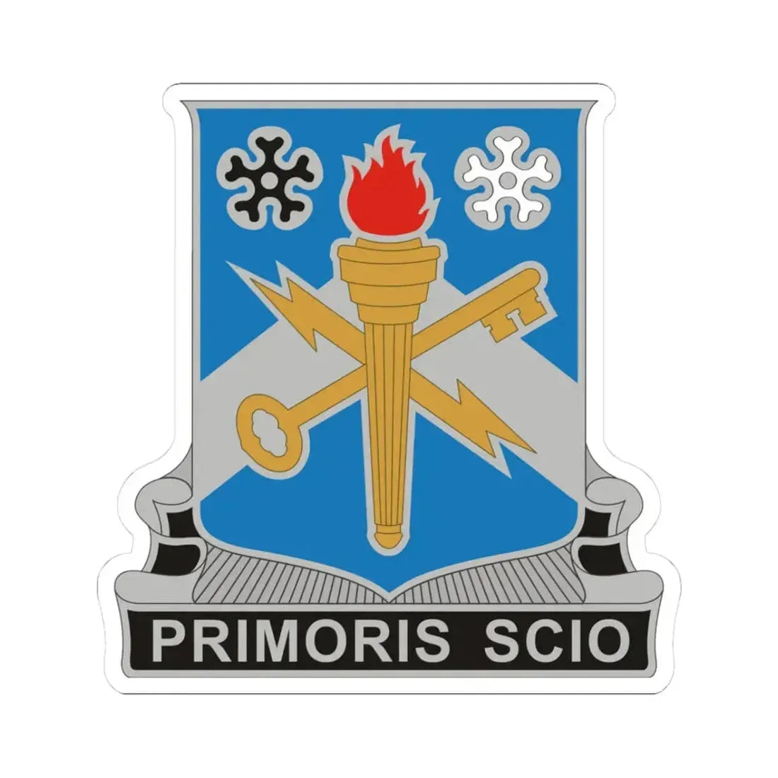 741 Military Intelligence Battalion (U.S. Army) STICKER Vinyl Kiss-Cut Decal 3 Inch White - The Sticker Space