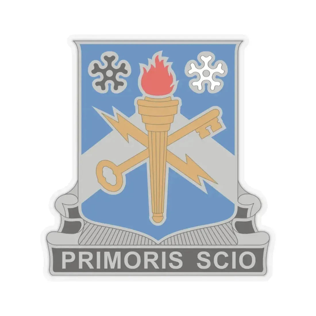 741 Military Intelligence Battalion (U.S. Army) STICKER Vinyl Kiss-Cut Decal 4 Inch Transparent - The Sticker Space