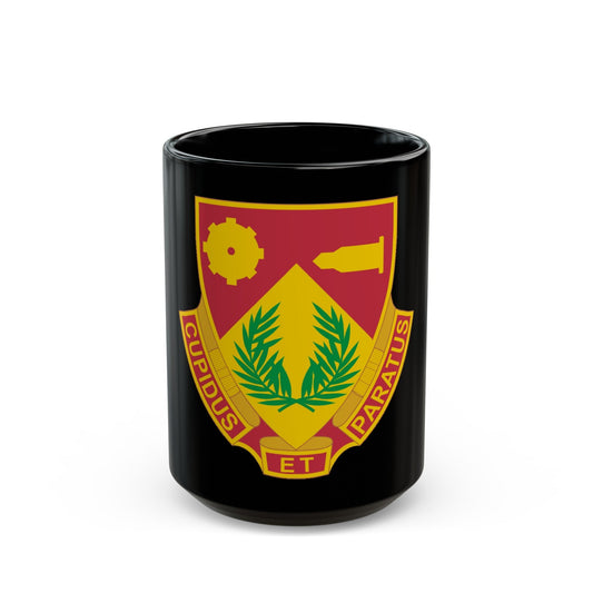 741 Ordnance Battalion (U.S. Army) Black Coffee Mug-15oz-The Sticker Space