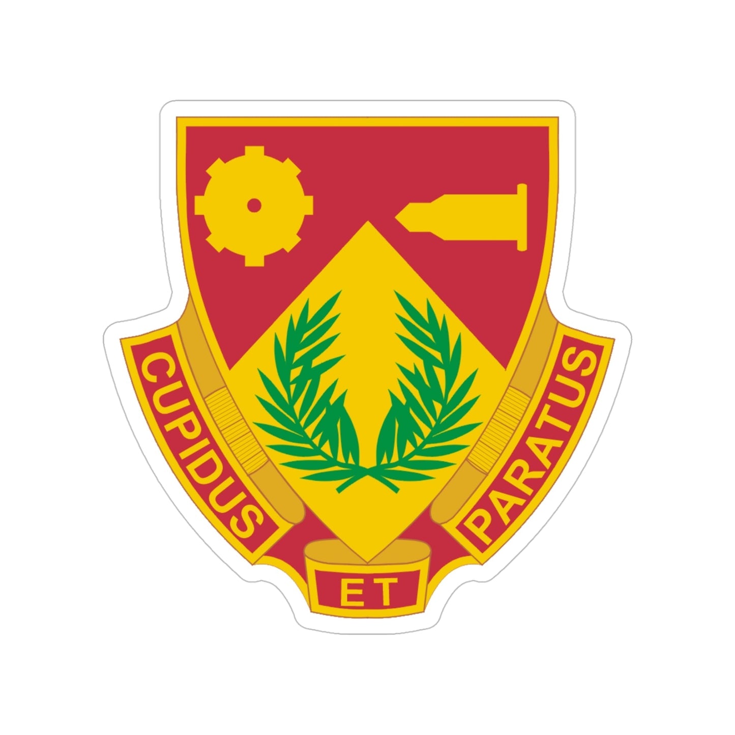 741 Ordnance Battalion (U.S. Army) Transparent STICKER Die-Cut Vinyl Decal-5 Inch-The Sticker Space