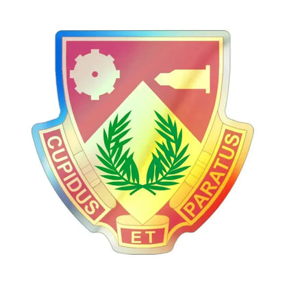 741 Ordnance Battalion (U.S. Army) Holographic STICKER Die-Cut Vinyl Decal 2 Inch Holographic - The Sticker Space