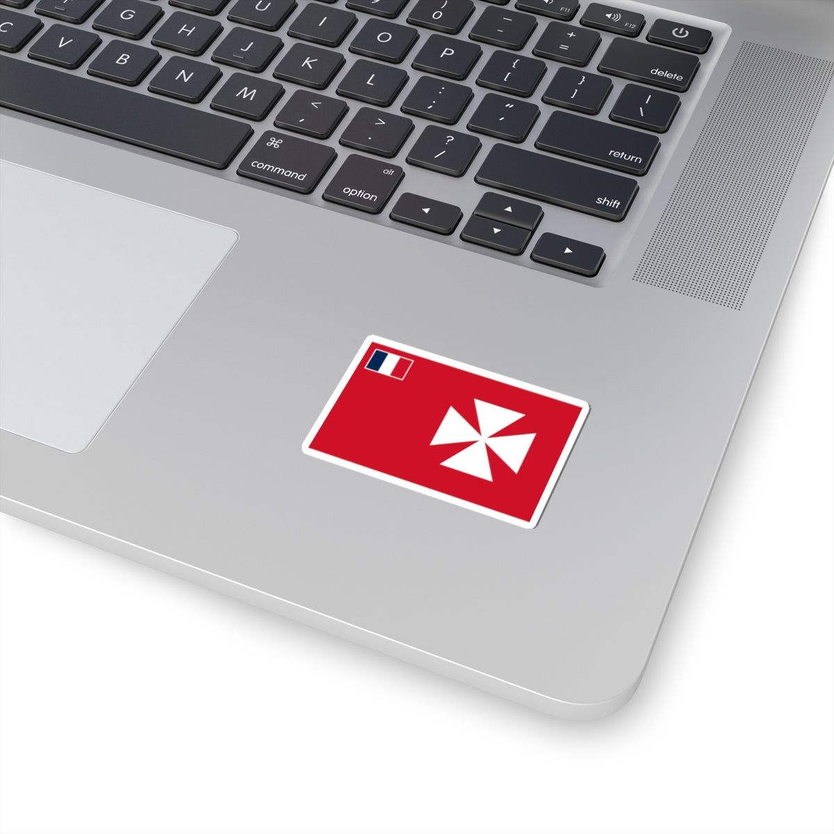 Flag of Uvea (France) STICKER Vinyl Kiss-Cut Decal